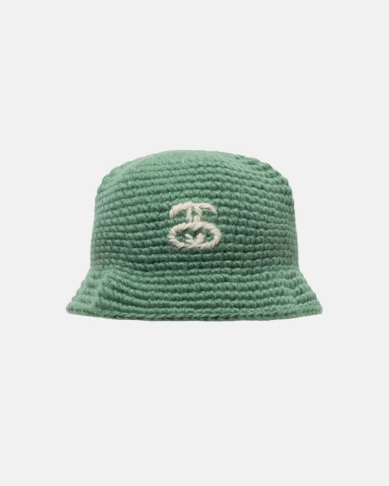 日貨代購CITY】2023AW STUSSY BUCKET HAT SS LINK KNIT 針織漁夫帽帽子