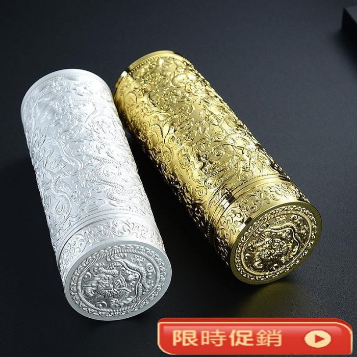 6B76銀杯子999純銀內膽足銀茶杯銀水杯金龍杯九龍銀杯新款男士保| Yahoo拍賣