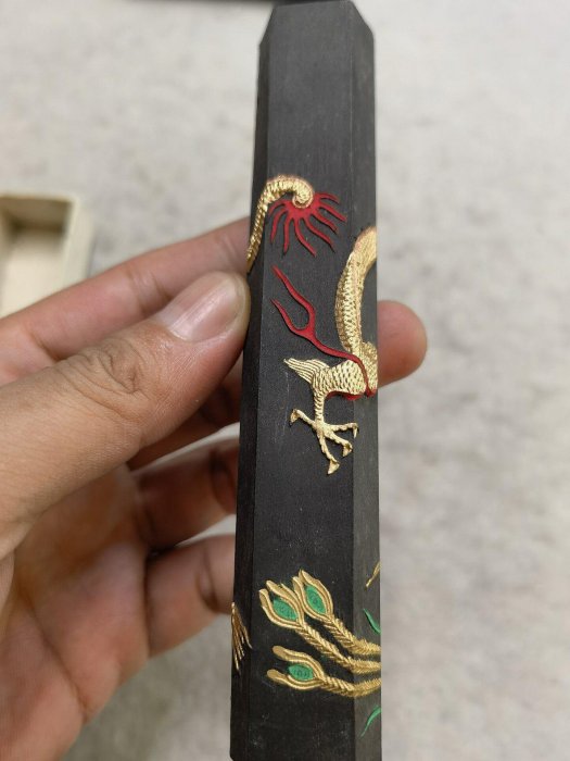 古墨　龍翔鳳舞 嚴選80年代墨廠龍翔鳳舞墨，59公克全新未開封龍翔鳳舞墨靜物| Yahoo拍賣