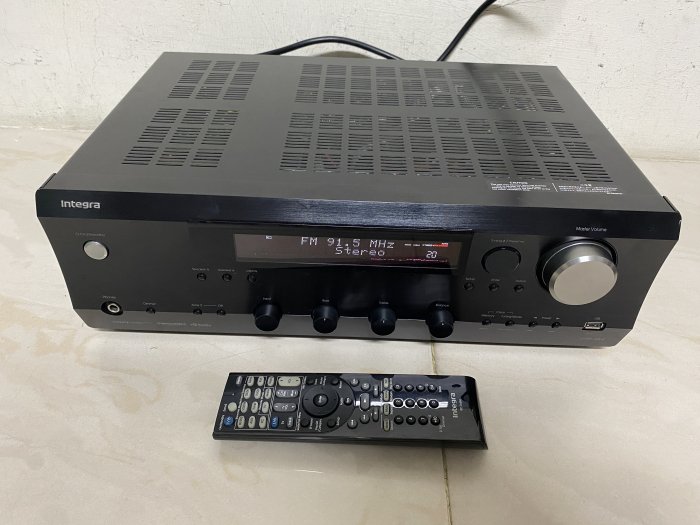 品項新 Integra dtm 40.4 FM/網路 綜合擴大機 立體擴大機 有原廠遙控器