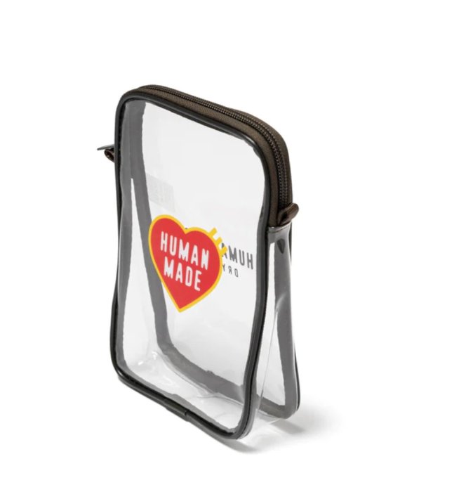 バッグ HUMAN MADE PVC POUCH MEDIUM White バッグ HUMAN MADE