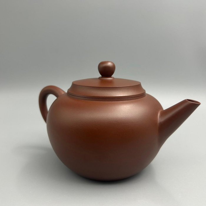 台湾作家茶壺 台灣作家馬超手拉坏特大水平壺台灣製造手工茶具紫泥壺茶具台灣壺紫砂壺