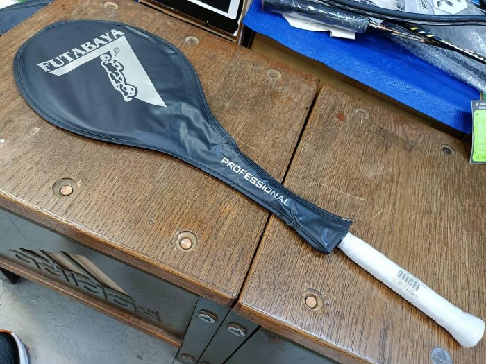 總統羽球單支裝羽球拍壁球拍迴力球拍拍袋拍套半套式絕版品一個