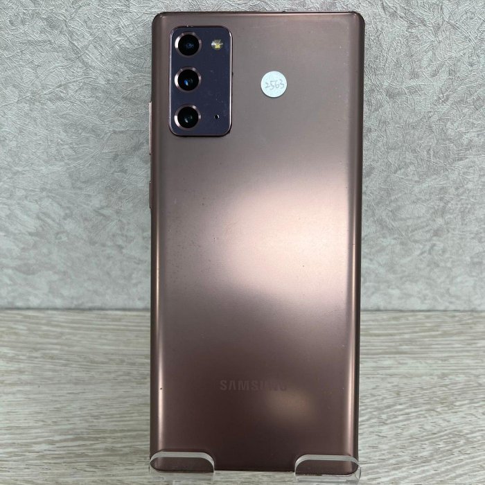 【請看內文】Samsung NOTE20 5G 256G 棕色 6.7吋 三星 二手機 台北 龍江 交通方便 J2563
