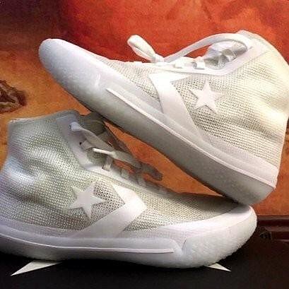 正版 Converse All Star Pro BB Triple White 白 籃球 168132c 慢跑鞋