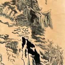 手繪陸儼少國畫山水精品| Yahoo拍賣