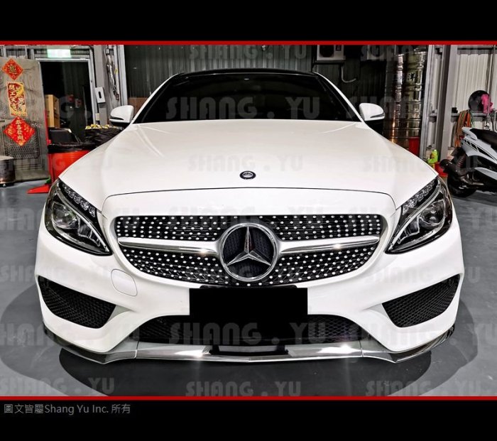 BENZ C-Class W205 AMG 式樣 前保桿 C200 C250 C300 2015 2016 2017