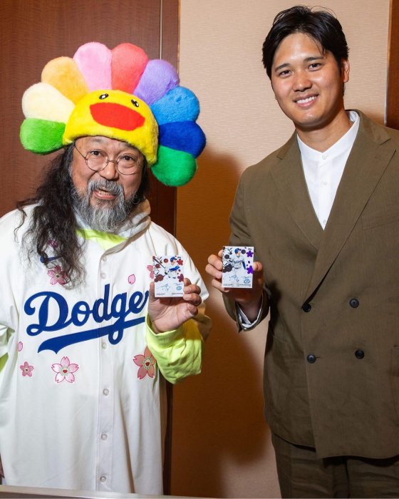 預購] 2025 MLB Tokyo Series 村上隆聯名系列全新盒卡(套卡) 拼村上隆