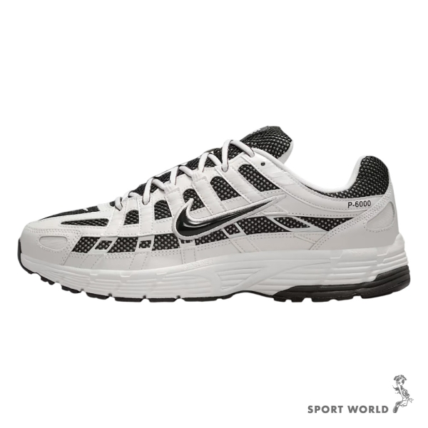 Nike 休閒鞋 男鞋 P-6000 白黑【運動世界】IO8711-101
