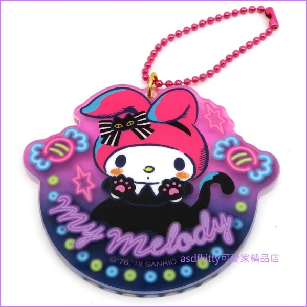 asdfkitty*美樂蒂萬聖節壓克力吊牌/吊飾/掛飾-日本正版商品