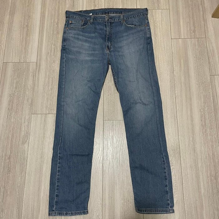 Levi's levis 502 29507-1364 W38 L34 淺藍刷色上寬下窄牛仔褲 ** 508