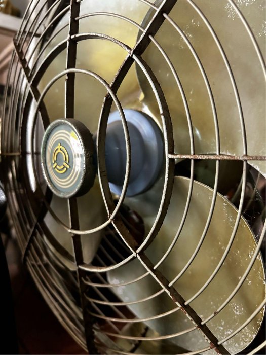 大同初代平頭水字網電扇（已預訂）