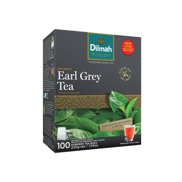 伯爵紅茶《 Dilmah 》斯裡蘭卡第一品牌 帝瑪小伯爵茶包 2g*100入/盒--【良鎂咖啡精品館】