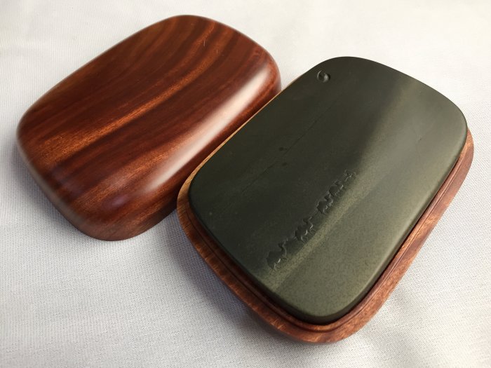 極上　眉子坑　金暈 歙州 極上 眉子坑 金暈 歙州