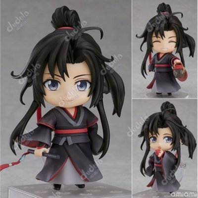福福百貨~魔道祖師魏無羨可動換臉公仔陳情令Q版人偶忘羨手辦藍忘