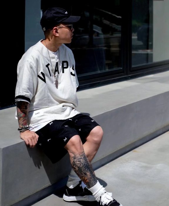 希望商店】 WTAPS SEAGULL 03 SHORTS COTTON 22SS 刺繡骨頭短褲| Yahoo拍賣