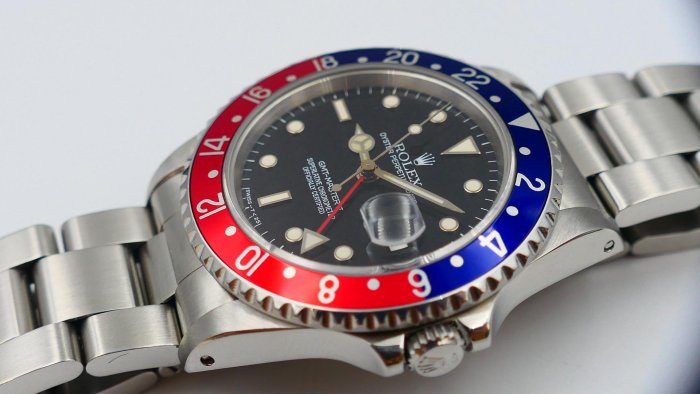 【美好時光】盒單齊T25版本大全配整套收藏!ROLEX 16710紅藍圈GMT兩地時間腕錶 ( 16700 116710 126710參考)