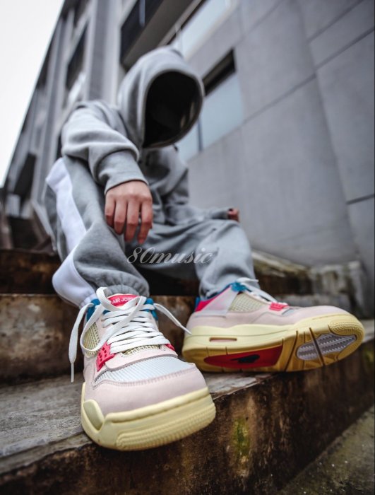 jordan 4 retro union guava ice outfit