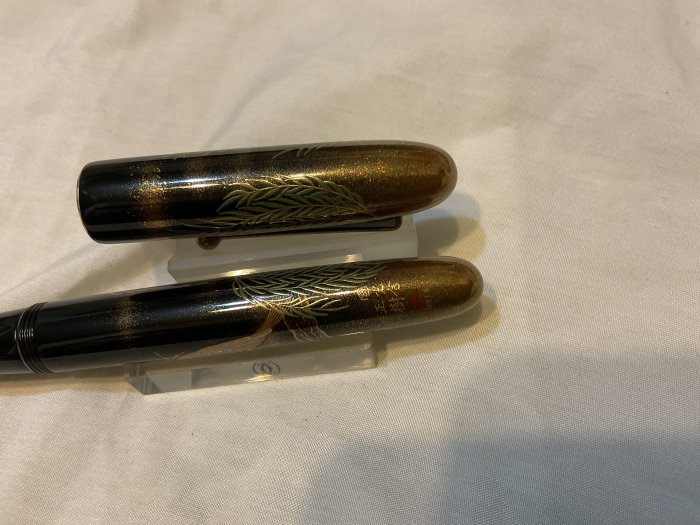 交流名筆)日本NAMIKI YUKARI ROYALE 白鷺高級蒔繪款鋼筆(非萬寶龍派克