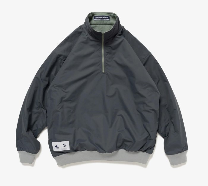 DESCENDANT TIDE HALFZIP JACKET。太陽選物社| Yahoo拍賣