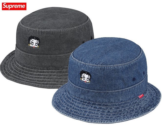Supreme Betty Boop Denim Crusher ベティ ハット 【公式通販】