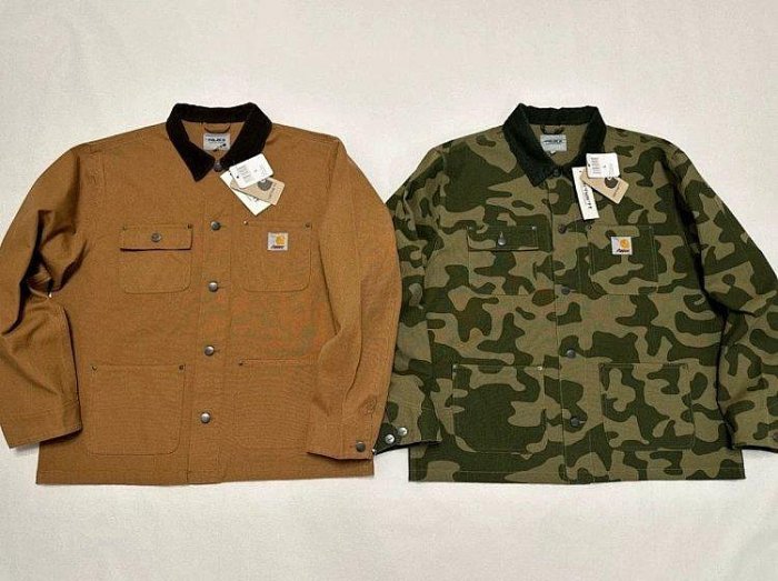 大東全球購~PALACE X CARHARTT 聯名款DETROIT JACKET 密歇根帆布 底特律 工裝夾克 外套