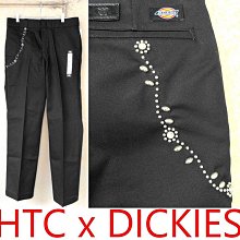 初期　Dickies X HTC ブラックパンツ 34x30 木村拓哉 BLACK木村拓哉著！全新HTC x DICKIES日本限定Hollywood Trading