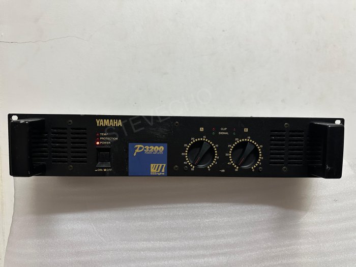 YAMAHA P3200 ＆ GQ1031BⅡ 2台 台灣製造山葉YAMAHA P3200 專業後級擴大機舞台音響錄音室劇院首選大