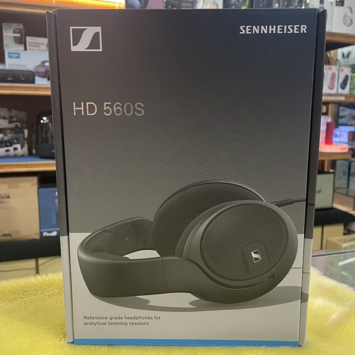 特價-SENNHEISER 森海塞爾HD560S 開放式高傳真立體耳罩式耳機HD 560S