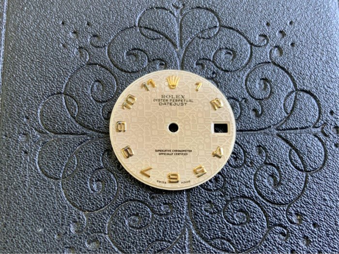 HAPPY DAY -  原裝勞力士 68278 68273 78273 Tropical Creamy 阿拉伯電腦面盤