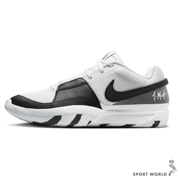 Nike 男鞋籃球鞋JA 1 EP 莫蘭特白灰黑【運動世界】DR8786-101 | 籃球鞋