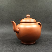 中国古美術・宜興原鉱紫泥牛蓋竹韻茶香紋・紫砂壺・底款:顧景舟・紫砂・朱泥・急須 正宗原礦朱泥仿名家周桂珍手工制竹韻石瓢紫砂壺家用泡茶壺280cc