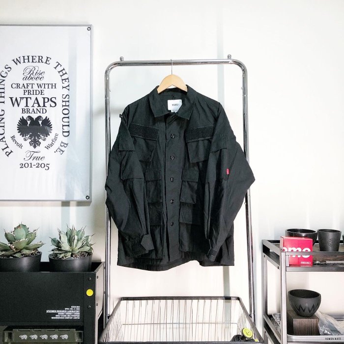 希望商店】【✓寄賣商品】WTAPS MODULAR SHIRT 02 17AW 廣島限定經典十
