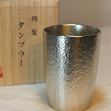 OSAKA SUZUKI~日本製造~tb3~大阪錫器~16-6-1~錫杯~300ml~錫製品~桐木箱