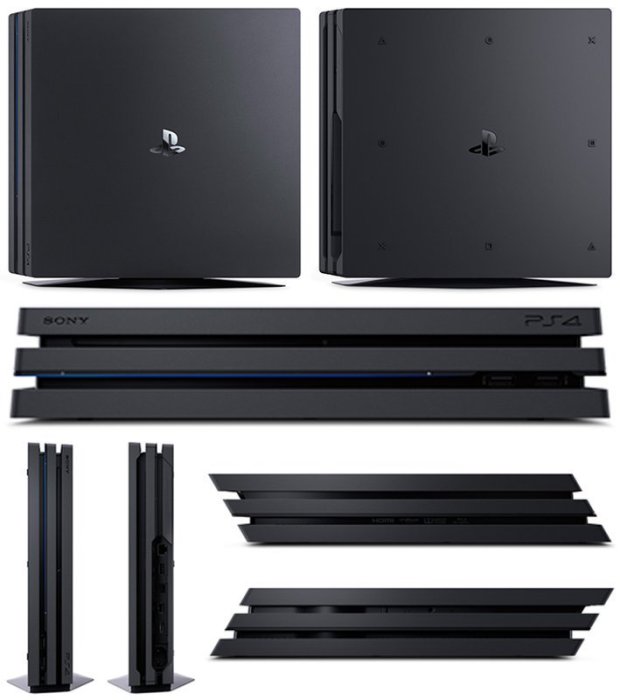 PS4 PRO 主機7218型1TB 4K 主機(極致黑色)(全新商品~台灣公司貨~保固一