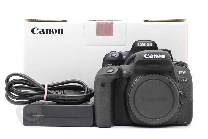 【高雄青蘋果3C】Canon EOS 77D 單機身 2420萬 APS-C 快門約11XX次 二手相機#99164