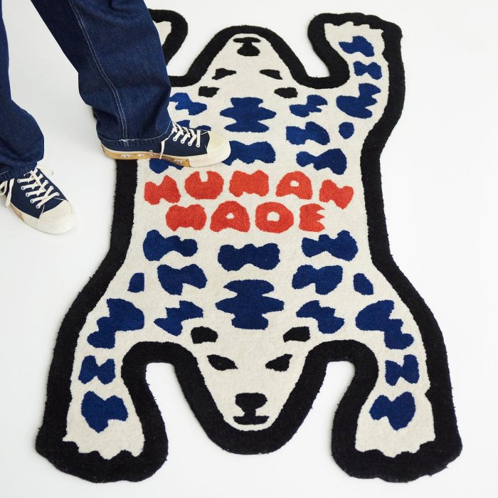 日貨代購CITY】2023AW HUMAN MADE POLAR BEAR RUG 地毯毯子北極熊現貨