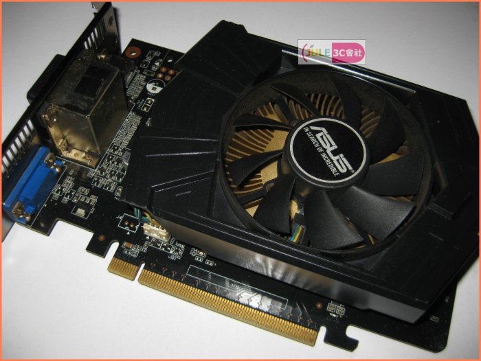 JULE 3C會社-華碩ASUS GTX750TI-PH-2GD5 GTX750 Ti/DDR5/合金/良品 顯示卡