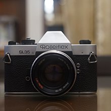 售】經典收藏Rollei SL35 + 祿萊紅字Rollei-HFT Planar 50mm F1.8
