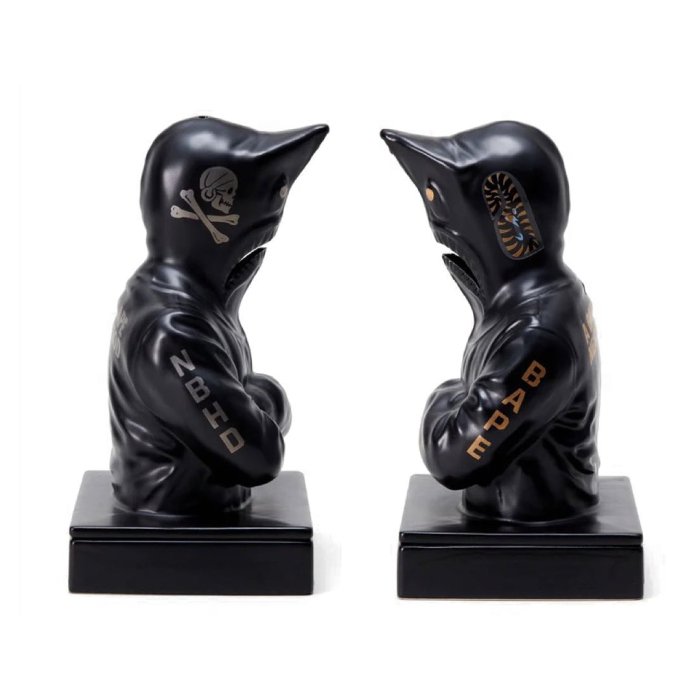 希望商店】NEIGHBORHOOD x BAPE NBHD SHARK INCENSE 23SS 聯名鯊魚人