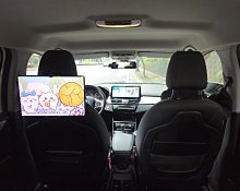 附15吋後座三星大螢幕平板 BMW F45 2AT 218i 白色