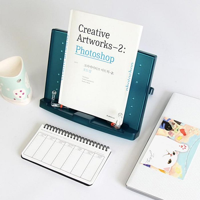 閱讀架韓國ACTTO讀書架看書架閱讀架多功能兒童小學生書立支書架夾書器