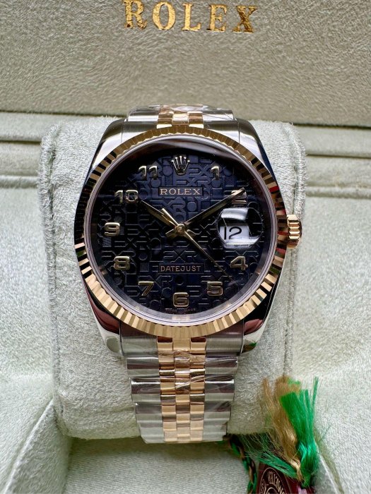 Rolex 勞力士 116233 數字黑電腦面