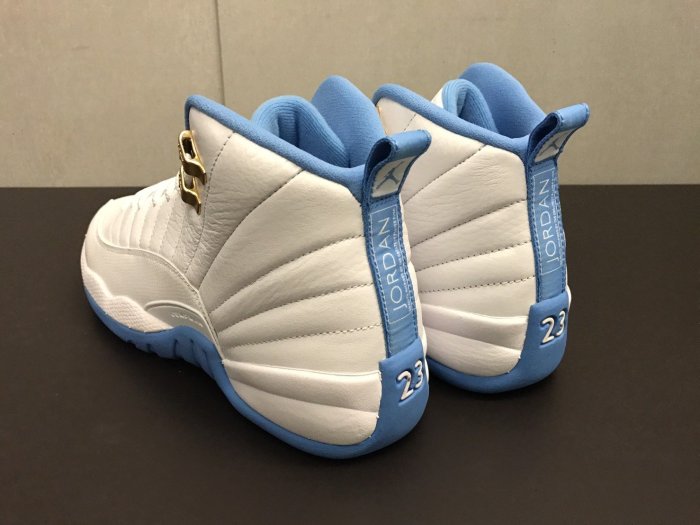 全新現貨Nike Air Jordan 12 XII Retro GG 水藍白白藍復刻北卡藍7Y NMD