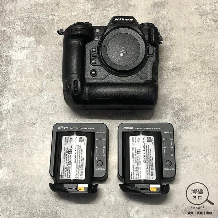 澄橘』Nikon Z9 Body 機身黑二手公司貨307XX快門《二手無盒裝