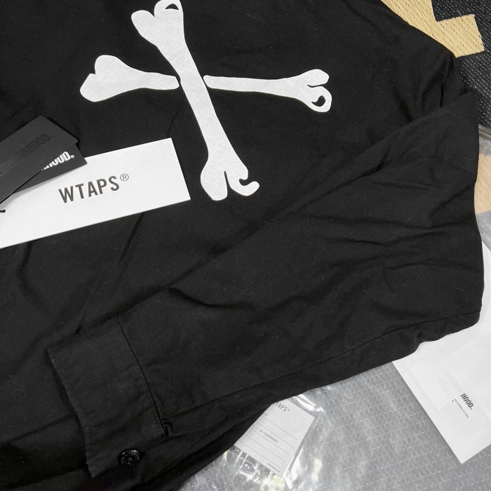 希望商店】WTAPS X NEIGHBORHOOD JUNGLE LS 19AW 聯名骨頭四袋長袖軍衫