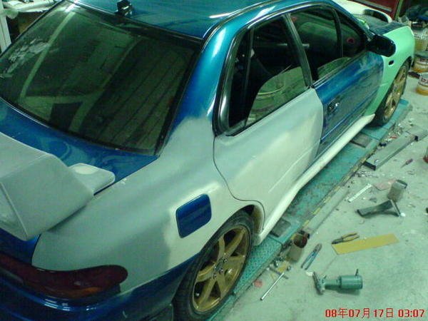 ☆☆新相視覺☆☆SUBARU IMPREZA GC8用22B 寬體空力套件(各車系可代改)