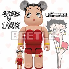 BEETLE BE@RBRICK BETTY BOOP 貝蒂娃娃性感尤物庫柏力克熊100 400