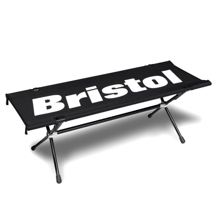 希望商店】FCRB F.C.Real Bristol HELINOX EMBLEM FOLDING BENCH 露營