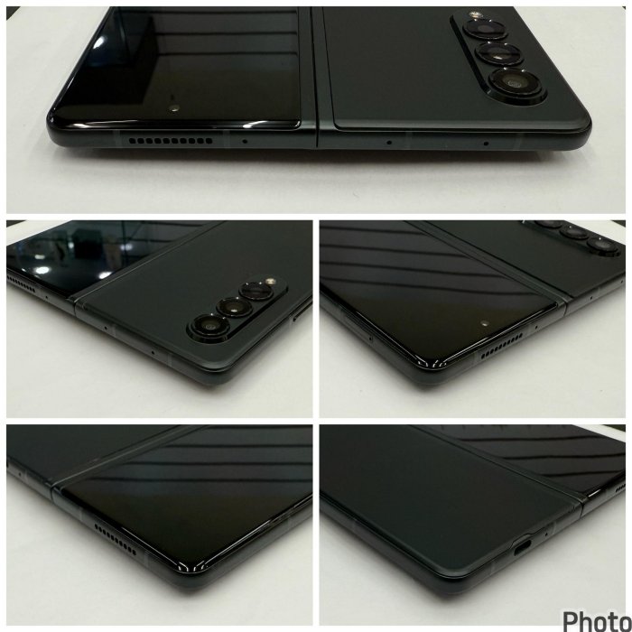 SAMSUNG Z FOLD 3 12+256G 冷彬綠 二手機 刷卡分期【承靜數位】高雄實體店 可出租 C1904 中古機